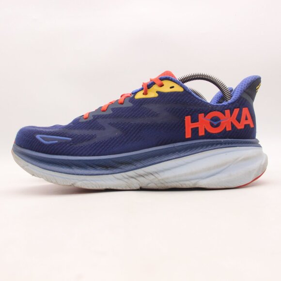 Hoka One One Clifton 9 Men\'s Size 9 D Running Shoes Blue 1127895 BBDGB main image 4